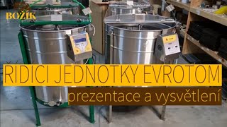 Medomety EVROTOM - řídíci jednotky - vysvětlení