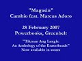 cambio feat. marcus adoro magasin powerbooks greenbelt