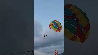 เรือลากร่ม หาดป่าตองภูเก็ต Parasailing 水上降落伞