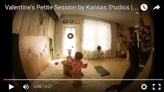 Valentine's Petite Session by Kansas Studios | Kansas Pitts Photography \u0026 Design