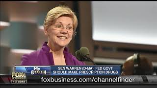 Warren's Government-run drug factories are no doubt a plank in her campaign: Varney