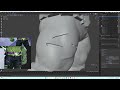 day 23 blender sculpting hero hulk marvel rivals finishing the pants