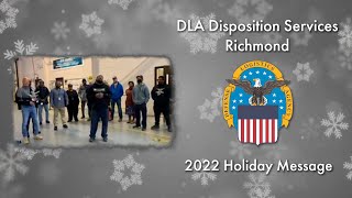 Holiday Greetings from DLA Disposition Services Richmond (Open Captions)