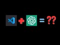 Chatgpt inside VSCODE!