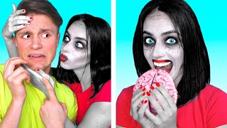 ZOMBIE AT HOME FUNNY PRANKS | What if Your Friend is a Zombie by Ideas 4 Fun