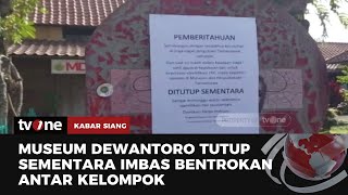 Pasca Bentrok Antar kelompok, Jalan Taman Siswa Kembali Kondusif | Kabar Siang tvOne