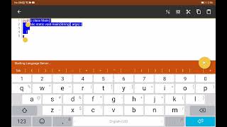 learn hello world in Jvdroid in 10 secs