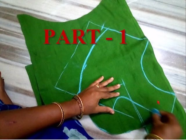 Simple Blouse Cutting