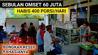 JUALAN INI OMSETNYA 60 JUTA/BLN!! JUALAN 3 JAM HABIS 300 PORSI/HARI!! BONGKAR RESEP RAHASIANYA