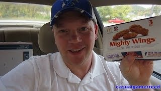 Reed Reviews - McDonald's Mighty Wings