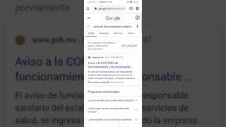 Aviso de funcionamiento cofepris en 15 minutos