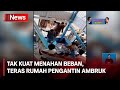 Tak Kuat Menahan Beban, Teras Rumah Pengantin di Pangkep, Ambruk