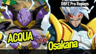 【DBFZ】 Everyone uses Baby B in Japan!! ACQUA vs osakana100 【DBFZ Pro Replays】