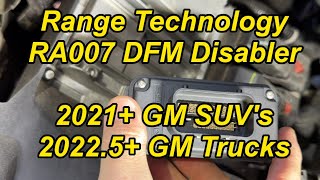 [HOW TO] Install Range RA007 DFM Disabler on 2021-2026 GMC Yukon (5.3/6.2 Tahoe/Suburban/Escalade)