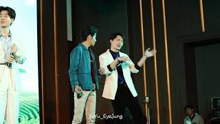 191109 - Krist \u0026 Singto [คริสสิงโต] - เต้นโออิชิ @ Oishi Our Skyy Fan Meeting in Myanmar