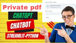 Build OpenAI ChatGPT Chatbot with PDF Knowledge Base | Python & Streamlit | GPT 4 | Chatbot AI
