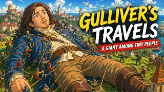 Gulliver’s Travels 🌍 | Cinematic Ghibli Style Animated Story (AI Short Film)