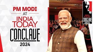 LIVE: PM Modi attends the India Today Conclave 2024