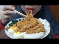 MENU MIE SEDAP KOREAN SPICY CHICKEN | ELIANA HDR | MAKAN MIE GORENG