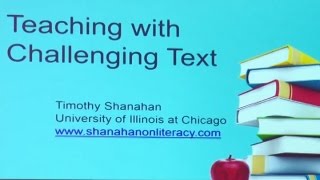 PDE Conference 2017 Teaching With Complex Text