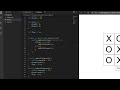 ASMR Programming   Coding a Tic Tac Toe Game