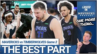 Luka Doncic's Game Winner, The Best Things | Mavs vs Timberwolves Game 2 | ONE MORE THING