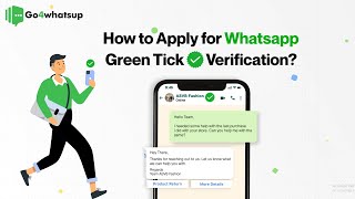 How to Apply for WhatsApp Green Tick and Get Verified