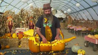 Halloween Pumpkin Pirate Ship