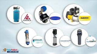 PumpProducts.com is a Booster and Pressure Pump Distributor