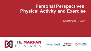 Personal Perspectives Panel: Physical Activity & Exercise