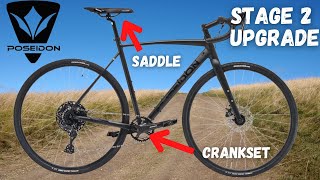 Poseidon X Gravel Bike: Stage 2 Upgrade, new crankset \u0026 saddle