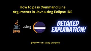 What are Command Line Arguments in Java | How to pass Command Line Arguments in Java using Eclipse
