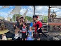 Vince & Isabella visit Haunted Pirate Festival on Halloween day￼