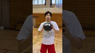 ヘビーウェイトボールでダンク #40歳ダンカー #バスケ #筋トレ