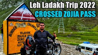 Pulsar 125 Crossed Deadly Zojila Pass | Leh Ladakh Bike trip | Day 03