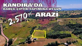 Kocaeli Kandıra Ömerli'de 2.570 m² İmarlı Satılık Arsa Yatırım Fırsatı (çek-055)