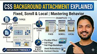 CSS Background Attachment Explained | Fixed, Scroll & Local