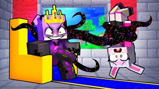 Playing Minecraft as the GLITCH KING!