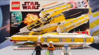 8037 Anakin’s Y-wing Starfighter Review! Lego Star Wars The Clone Wars