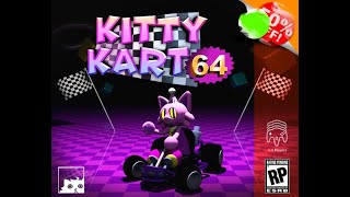 Kitty kart 64 - 100% Full Playthrough