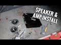 How to Install B Pillar Speakers and Amp in Mazda B2200 B2000