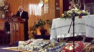 Uncle's Funeral; His sole surviving sibling speaks...
