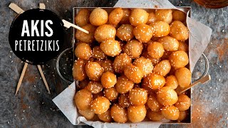 Greek Honey Dumplings | Akis Petretzikis