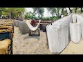 Manufacturing Segment Process of Making   Concrete  Segment inside Factory With Amazing Work