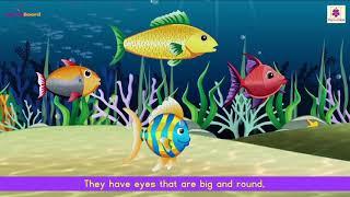 Fish - Rhymes for Kids | Junior KG Rhymes | Periwinkle