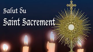 Salut du Saint Sacrement - Premier vendredi du mois.