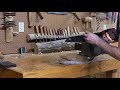 teaching wood to bend tillering an ironwood bow