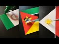 African Flags Drawing Collection 🌍 Part 1