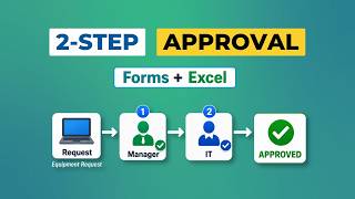 Sequential Approval Workflow in Power Automate | Forms + Excel