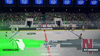 NHL 25 - Noobs4Life vs Nyamama